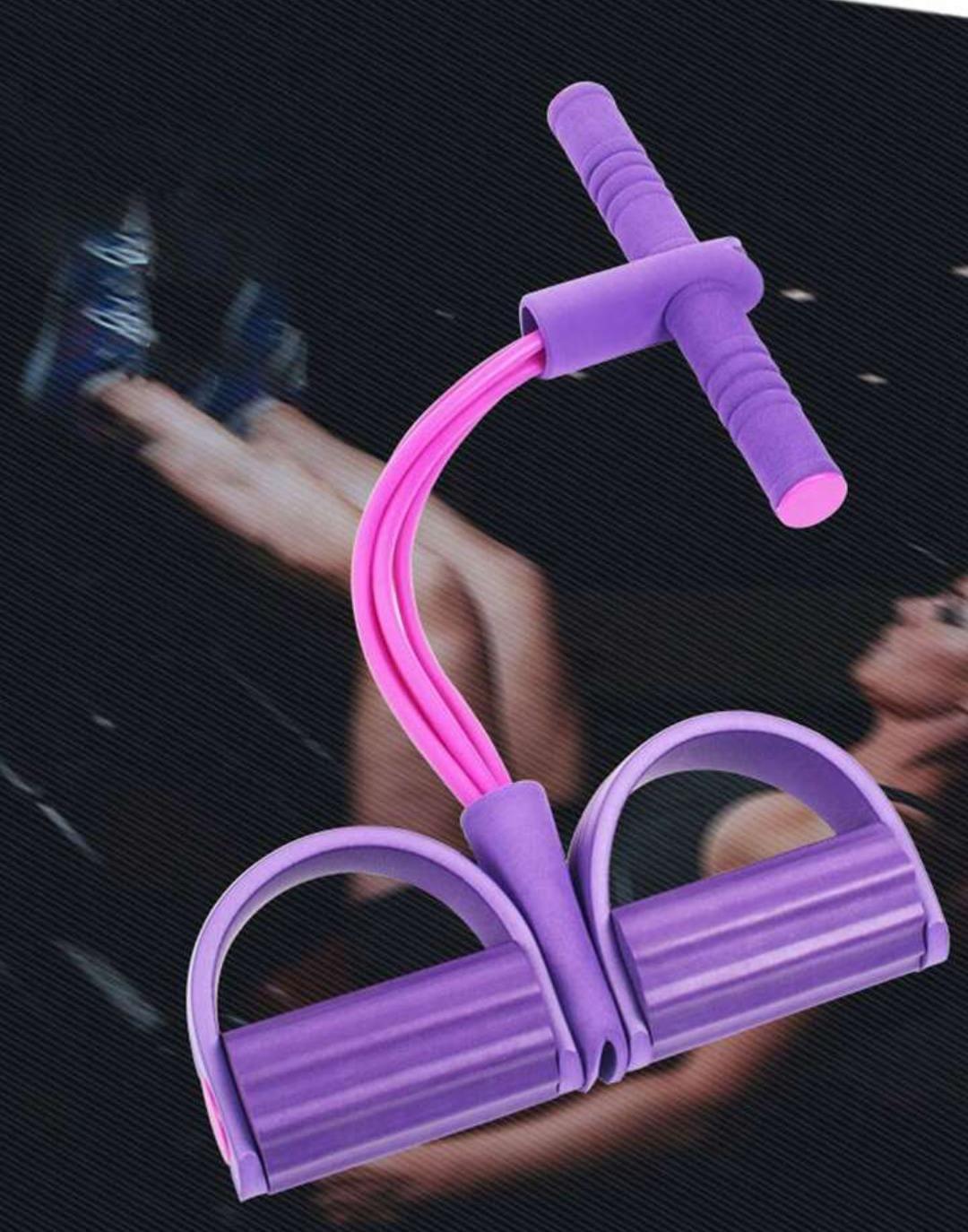 Lightweight Fitness Pull Rope – Portable, Adjustable Exercise Rope (Pink) - Image 7