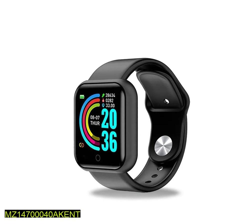 D20 Smart Watch – Waterproof Fitness Tracker with Heart Rate & Blood Oxygen Monitoring - Image 2