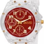 Boys’ Stylish Transparent Wrist Watch – Modern LED Display & Durable Design