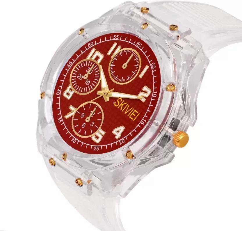 Boys’ Stylish Transparent Wrist Watch – Modern LED Display & Durable Design - Image 2